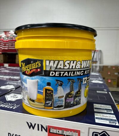 car wash and wax detailing kit