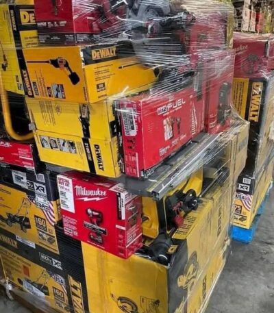 Mixed Milwaukee and DeWalt Tools for Sale – quality 100 Tools for $800 | Wholesale Pallet Deals