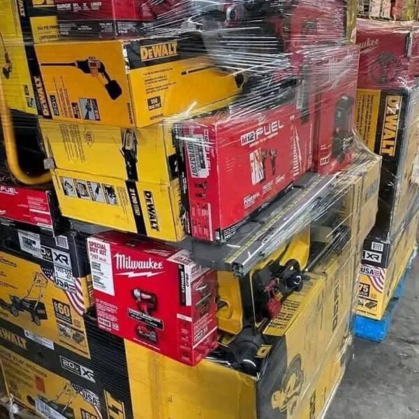 Mixed Milwaukee and DeWalt Tools for Sale – quality 100 Tools for $800 | Wholesale Pallet Deals